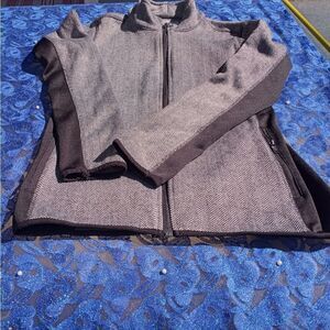 MNY Marc New York Full Zip Pockets Soft Inside BlackActivewear Women's Jacket M.